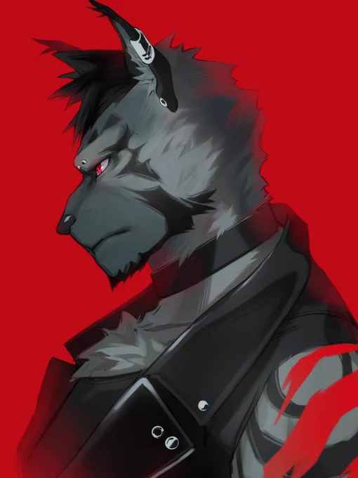 横顔に思いを馳せる… #りんくすけっち