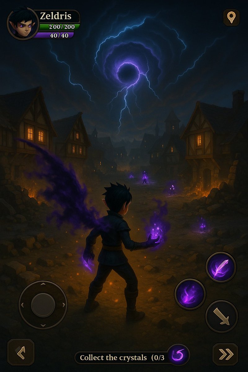ZeldrisAvo's tweet photo. Even 1€ or 1$ makes a huge difference in bringing my indie RPG ‘Chaos Portal’ to life! Every small donation help Zeldris &amp; Swini seal the rift! #IndieDev #SupportGames https://t.co/H31U6sNg2A