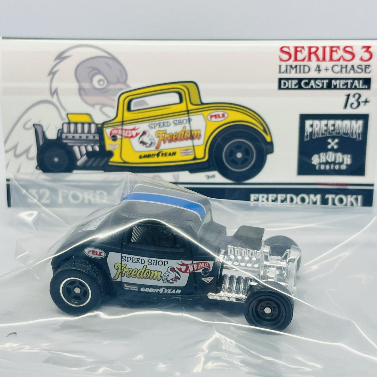 SG_ASAYU's tweet photo. SKUNK CUSTOM❌FREEDOM '32 FORD
Ibis‼️
#hotwheels #ホットウィール #skunkcustom #freedom #32ford
thx‼️@SkunkDie @FREEDOM20240601 https://t.co/XVxkyqsSEo