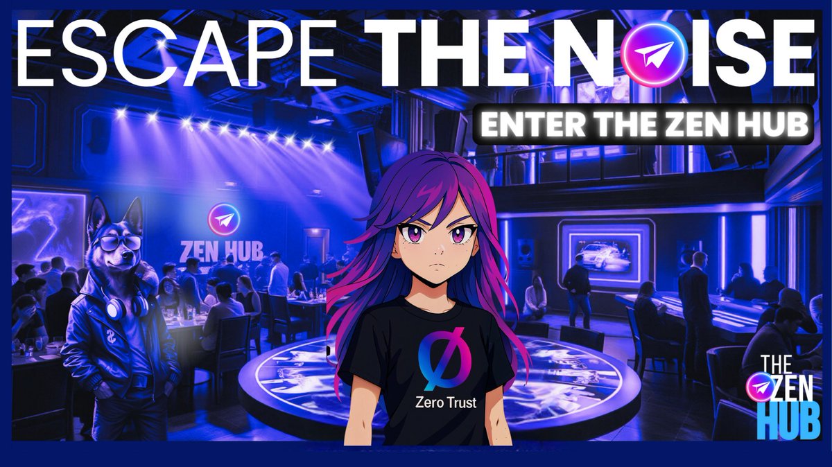 Go listen to the ZenDawg album in our Telegram. 🎵🎵🎵
Join the zen Hub! $ZEN 🗽🚀❤️😲 t.me/the_zen_hub