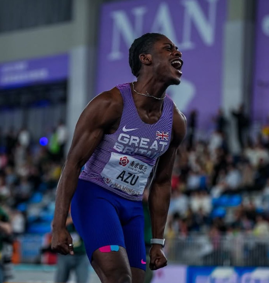 Jeremiah Azu is going to Tokyo!!!
9.97s!!! 🔥 

Jeremiah Azu 🇬🇧 equals his PB as he storms to 9.97s (1.9) at Stratford to go below the world championship standard!

After his second place finish at the UK Championships, he secures automatic selection for Tokyo!