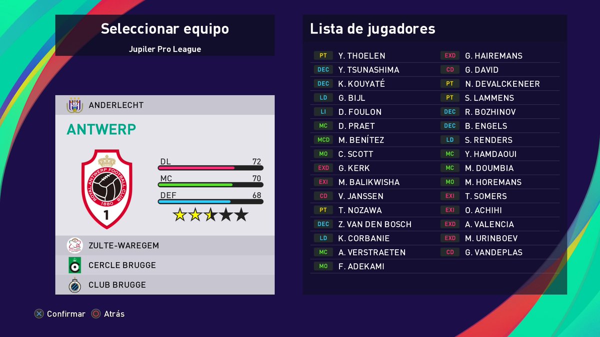 Trabajando en el mejor OF de ligas europeas de la historia de PES 🔝👏🎮⚽️ / Working on the best overall PES European League OF ever 👏