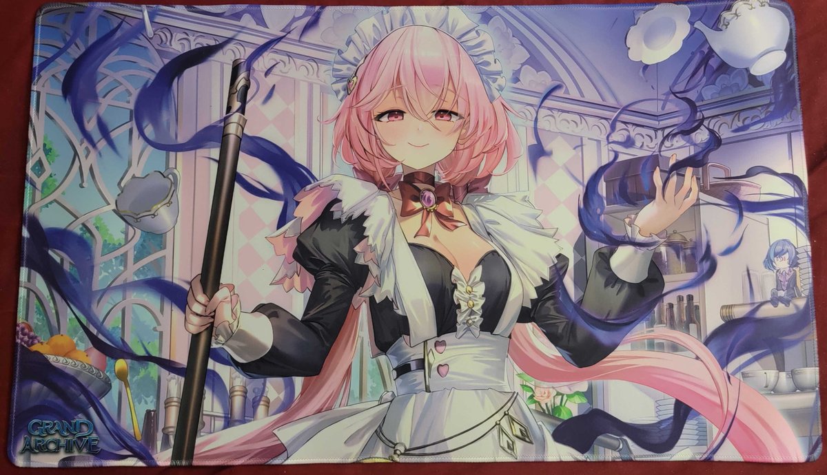 Grand Archive Playmat Showcase Mary Ann, Maladroit Maid One of the