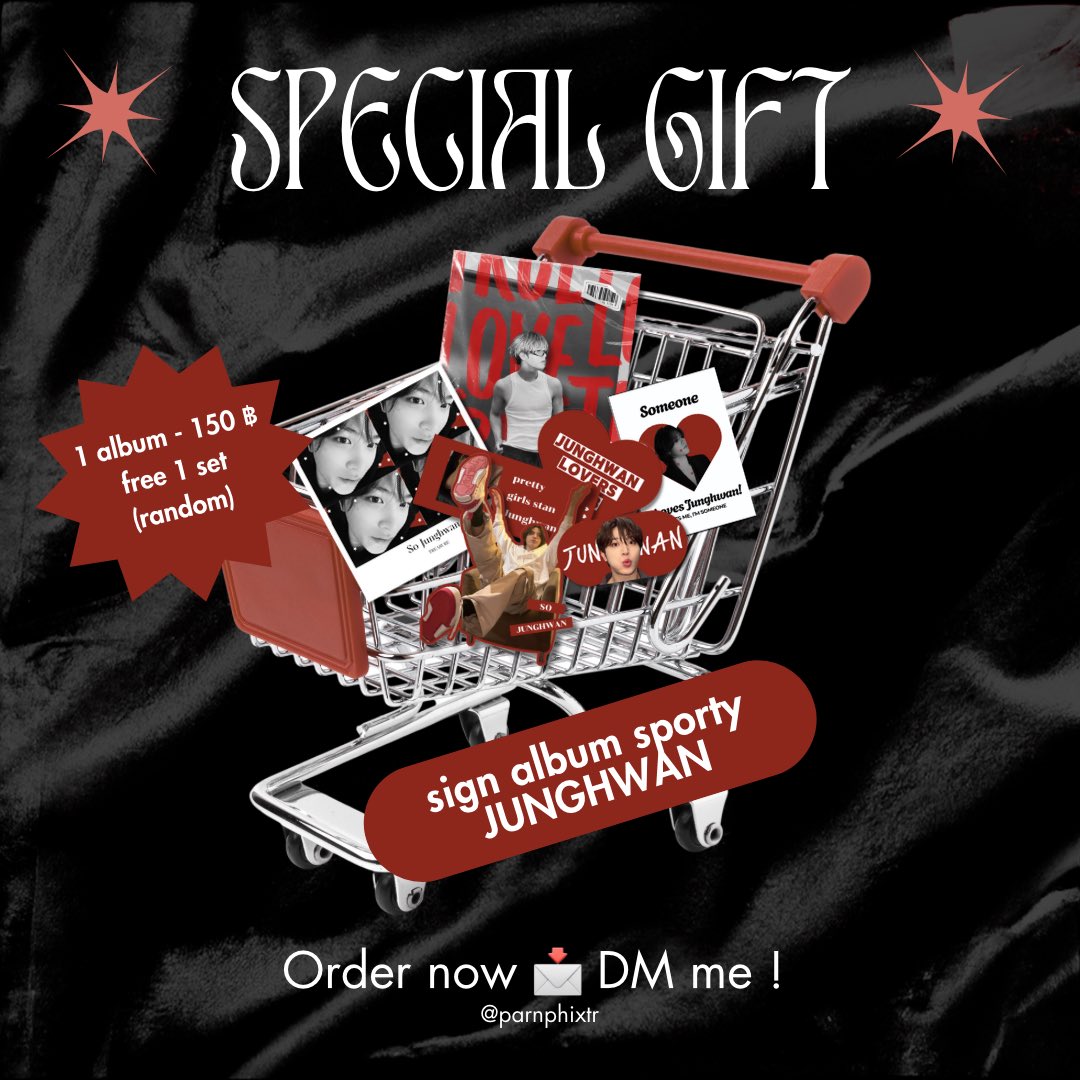 parnphixtr's tweet image. Pls rt 🩵 แจก 89 บาท

Pre order อัลบั้มรอบไซน์ SPORTY VER. (ปกจองฮวาน) - แจ้งเว็บที่หลัง

♡ อัลบั้ม + เบเน 1 ใบ บั้มละ 150 บาทรวมส่ง ♡ 
    (ไม่รับเบเน 110 บาท)*มีของแถมจากเรา
♡ เลือกเบเนฟิตได้ตามลำดับ 

 🚢 ส่งกลับเรือ
☁️สนใจสั่งซื้อ dm ka
#ตลาดนัดเด็กสมบัติ #ตลาดนัดtreasure