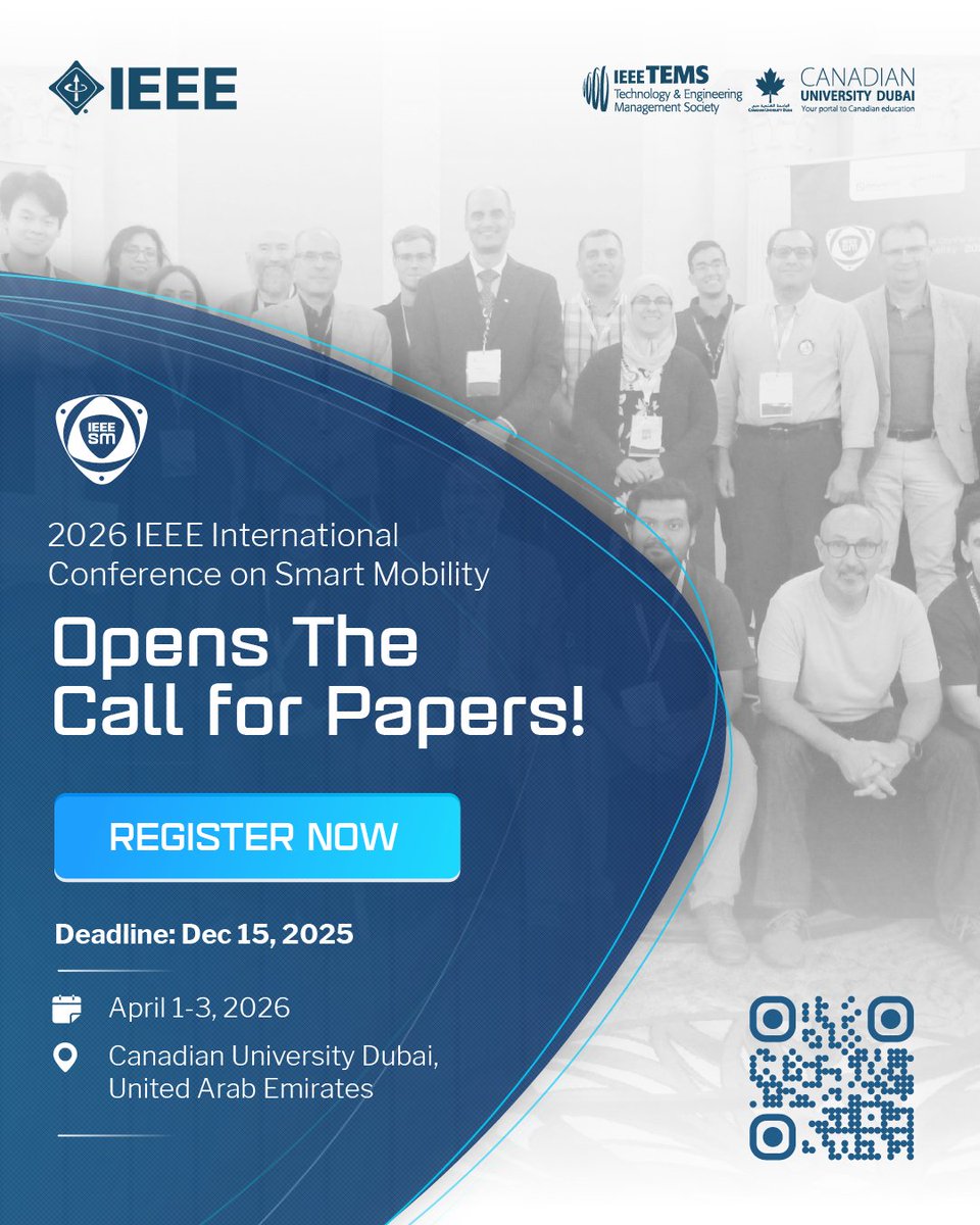 IEEE International Conference on Smart Mobility tweet media