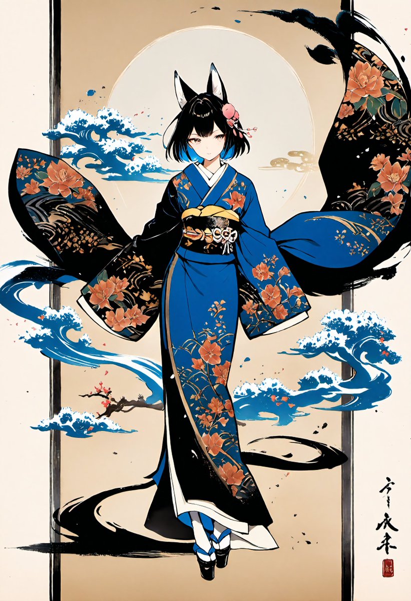 おやすみなさい～良い夢見てね🦊💕