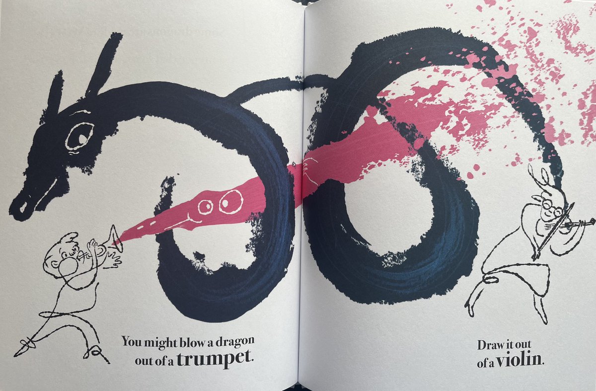 smithsmm's tweet photo. “Sometimes You Find A Dragon” by #VivSchwarz is a perfect #Assemblybook . It’s about spotting, thinking creatively and finding your voice and your art
It’s a joyful celebration of expressing yourself and exploring the world around you. #PicturebookPage @WalkerBooksUK https://t.co/zgLaRNVmof