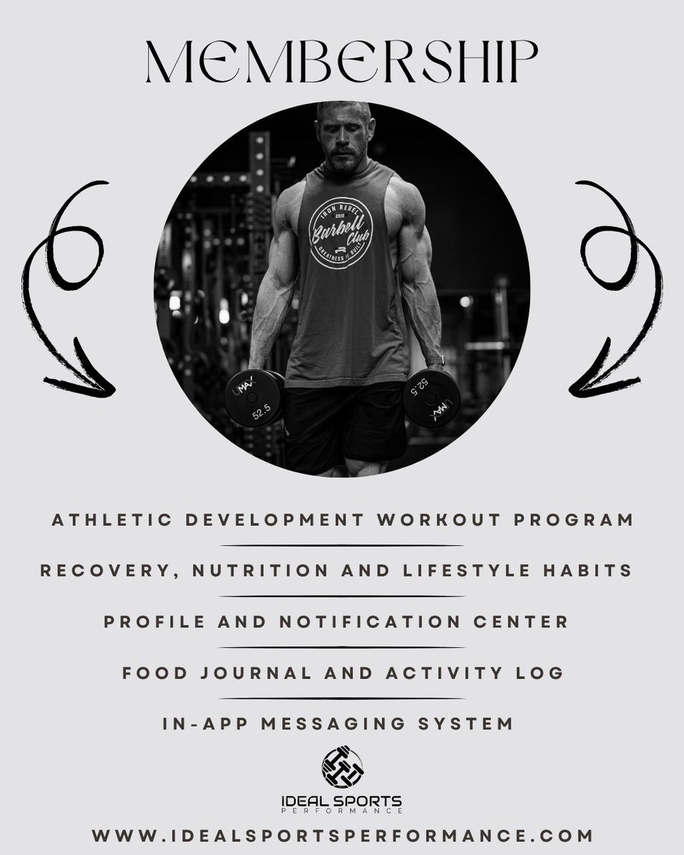 IdealSports1's tweet image. Membership Essentials

#athleteperformance #personaltrainer #workoutprogram #fitness