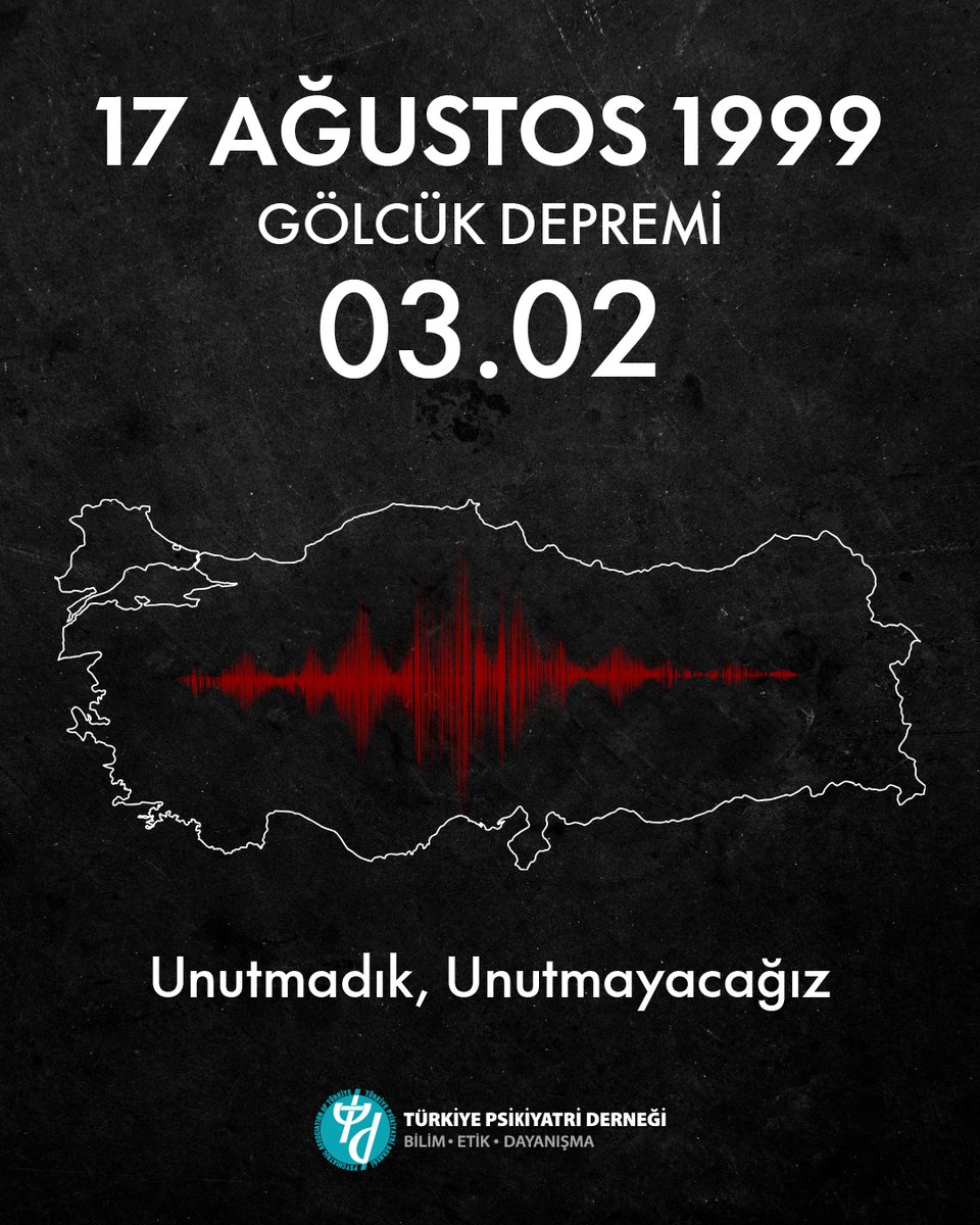 26. yılında yitirdiklerimizi saygıyla anıyoruz. Unutmadık, unutturmayacağız.

#türkiyepsikiyatriderneği