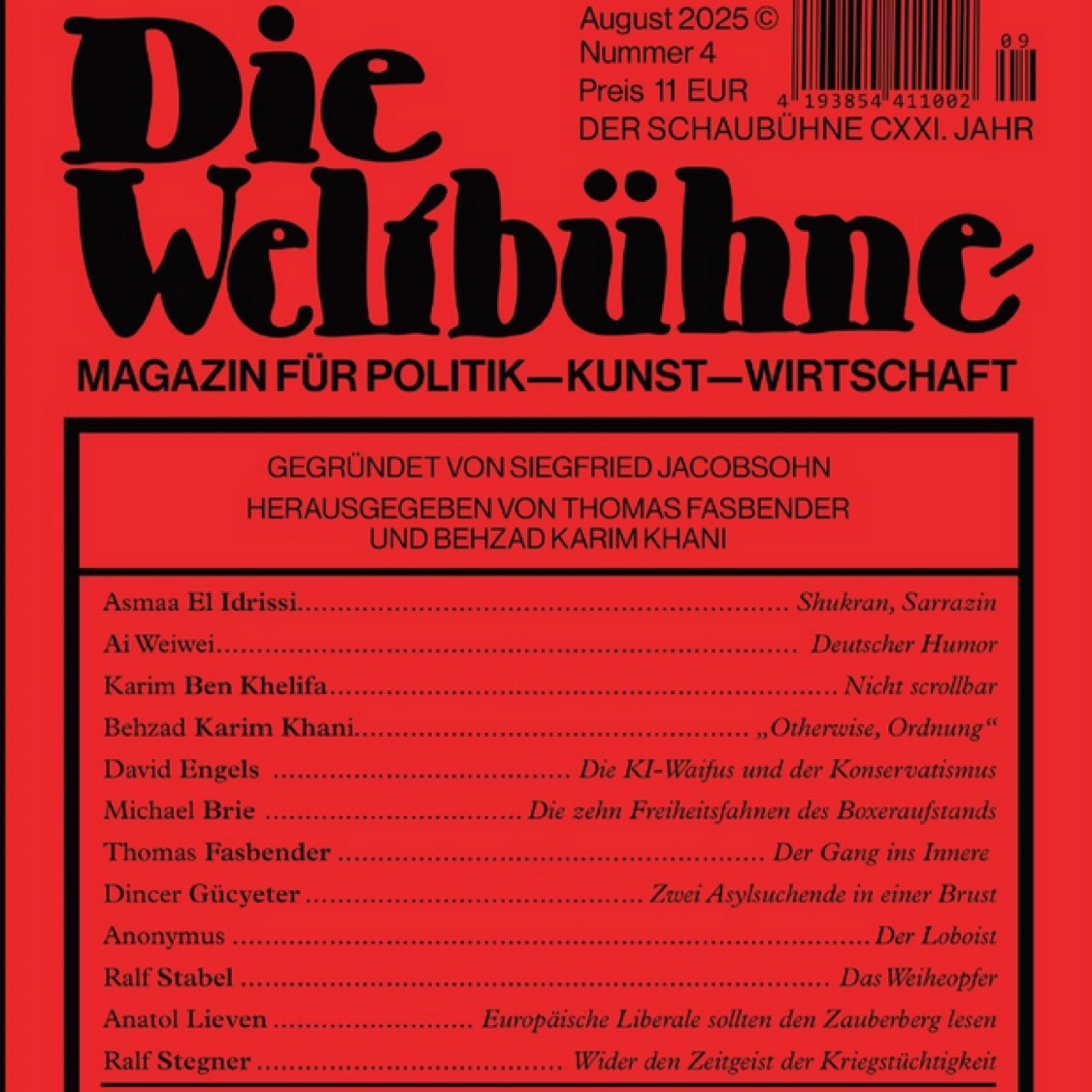 1/ Sehr geehrter Herr <a href="/Ralf_Stegner/">Ralf Stegner MdB</a>  , ich habe für Sie aufgrund Ihrer Russland-Politik nicht viel übrig, bin aber davon ausgegangen, dass Sie ein Demokrat sind. Nun schreiben Sie in einer Moskaunahen Zeitschrift, die sich gegen den Willen der Nachkommen den Namen angeeignet hat,