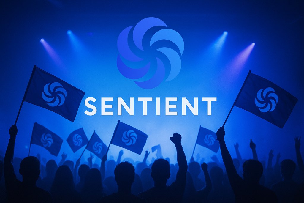 What’s your Sunday night plan? 🌌✨
How about vibing with the Sentient Clan 🌀🎶

Where AI meets DeFi, and every beat feels like the future. 🚀

Join the movement. Be Sentient.
#Sentient #AI #DeFi #Web3
