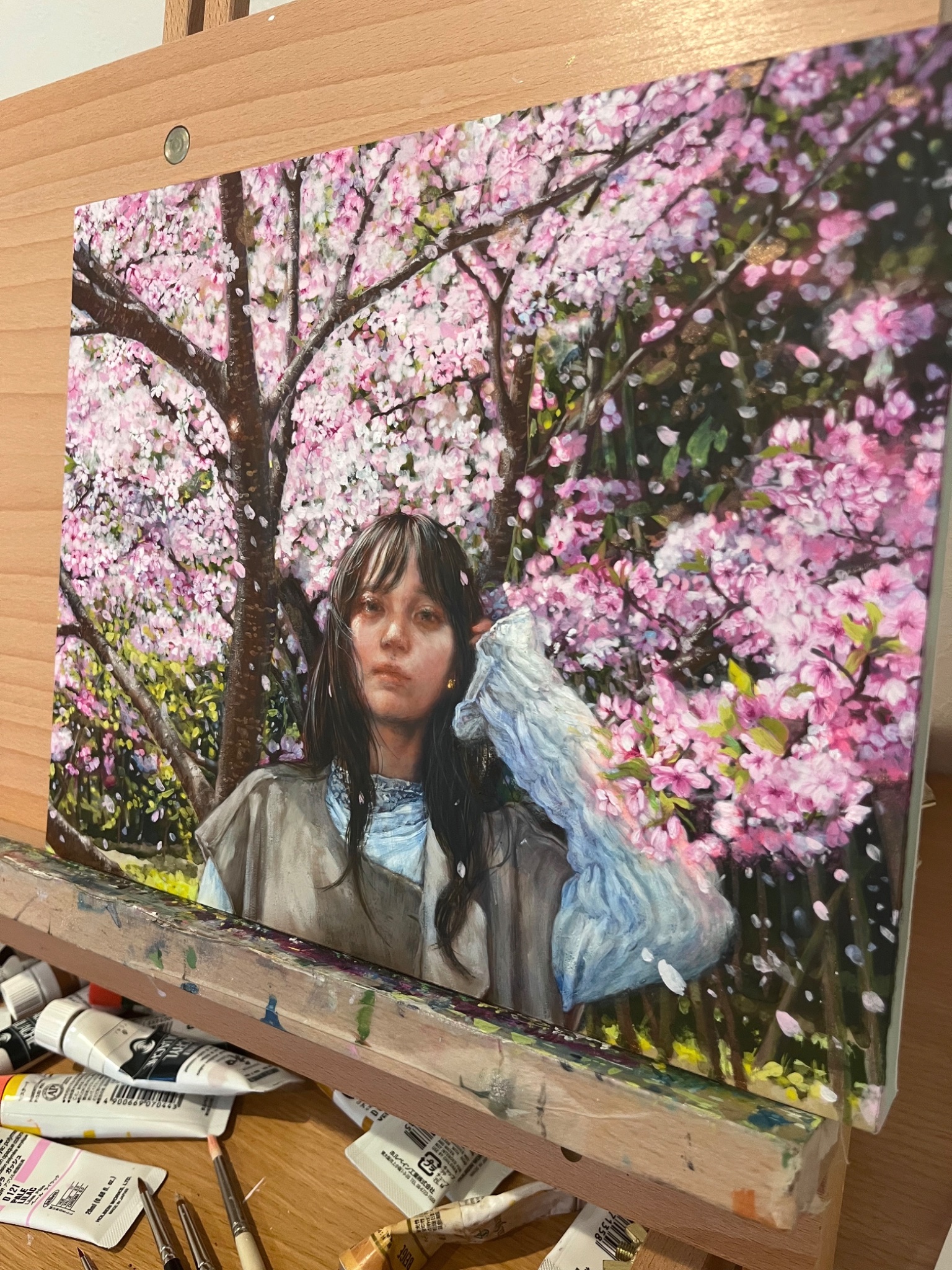 【 50%off】￥367,440➔￥183,720➔150,000 柿の絵画 菅澤薫／スガ☆カオ on X: 