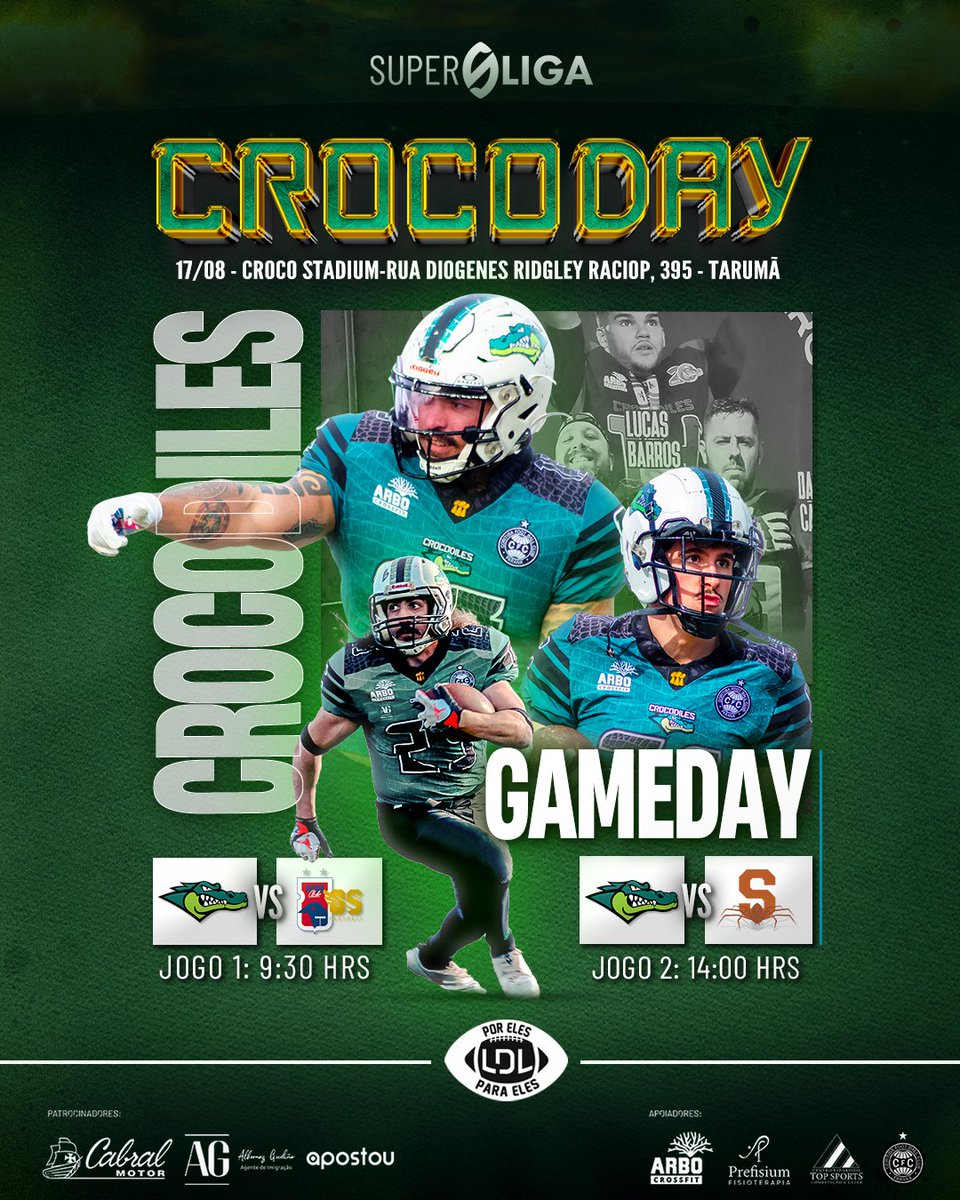 Venha para o Croco Day!