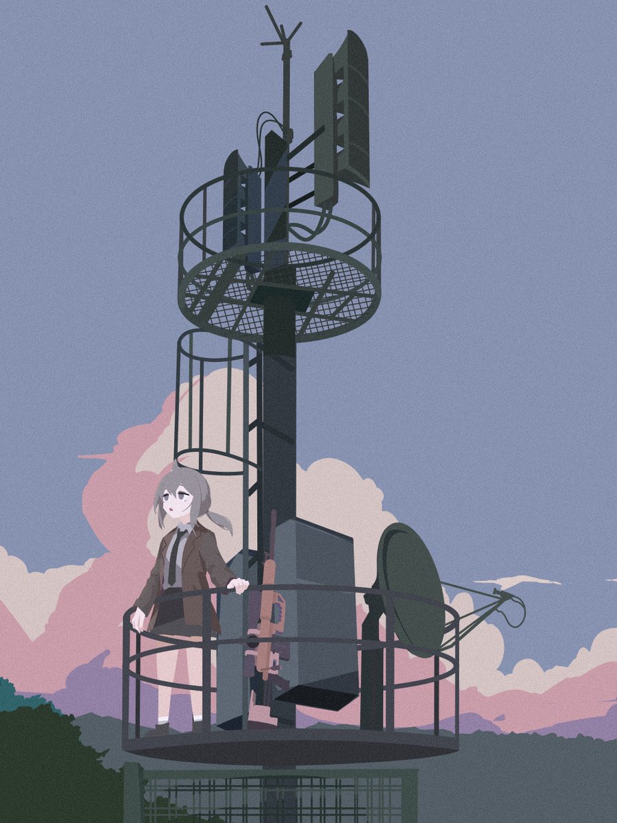 M200 
Drawing backgrounds is fun #GirlsFrontline