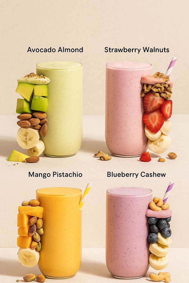 Tasty, Healthy Smoothie Ideas🥑🍓