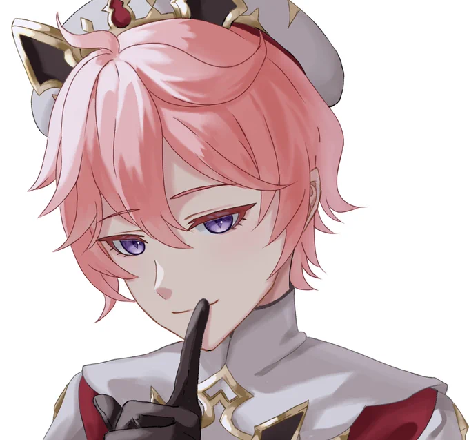ダリアくん初描きです