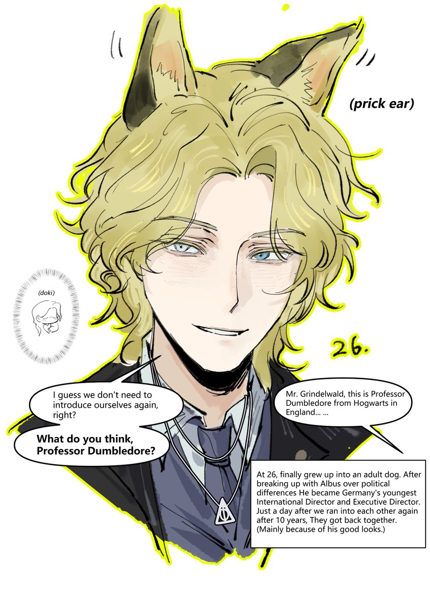 #GGAD #Grindeldore #HarryPotter #gellertgrindelwald #dumbledore
🐶The process of a dog growing up.🐶