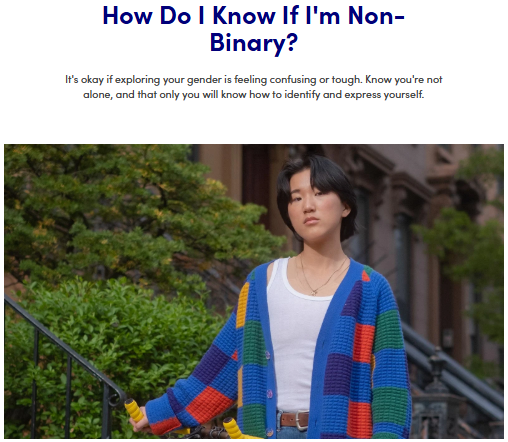 You're not, no one is, grow up, you're welcome.