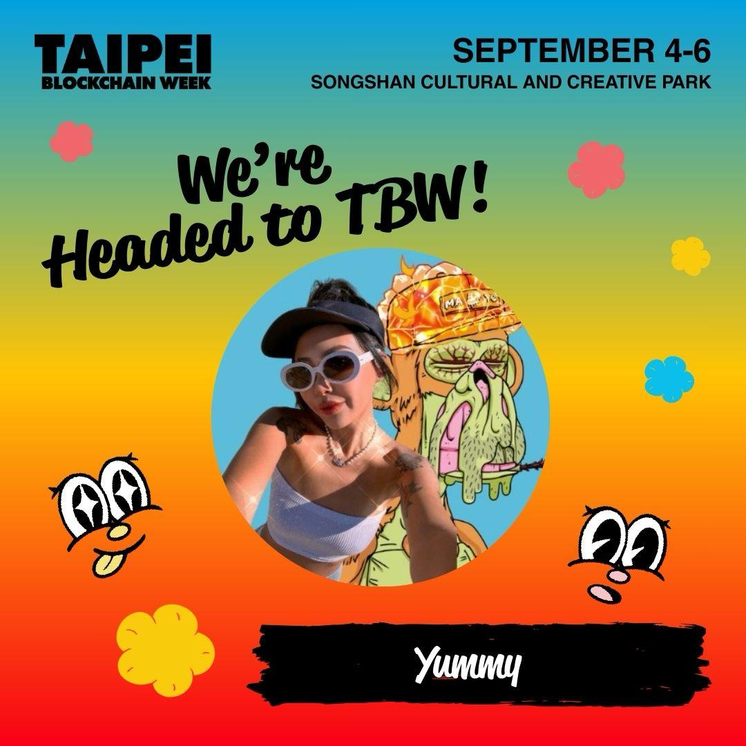 yummmycrypotato's tweet photo. Anyone coming to @TaipeiWeek ? #台北區塊鏈週 TBW 重磅回歸！

🗓 2025 年 9 月 4 到6日｜松山文創園區
🎁 抽獎大放送：
- 5 張 TBW 門票
- 2 份「BABY BLO$$OMS 有錢花」周邊

✅ Follow @TaipeiWeek
✅ 留言告訴我你想去 TBW

👉🏻今年主題 「Onboard AI」現場除了有沉浸式體驗區、台灣美食、街機遊戲、拍貼機、算命攤位還有酒吧可以喝酒

👉🏻陣容有Pudgy Penguins、TRON、BNB、Mastercard、台灣大哥大 + 200+ 神級講者來到現場

👉🏻 9/6 還有全中文主題論壇 & 手把手課程，超適合帶新手朋友一起來學 Web3