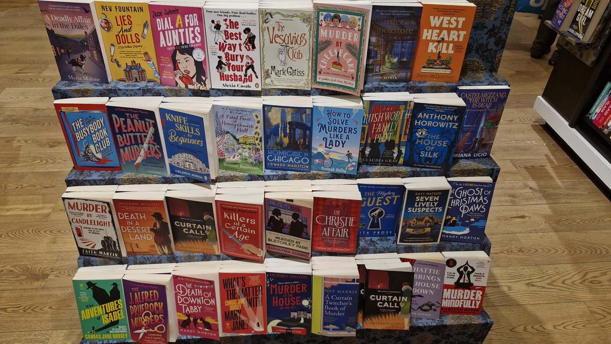 Hannah Dolby (@ladydolby) on Twitter photo So chuffed to see How To Solve Murders Like A Lady in this brilliant murdery display <a href="/WaterstonesPicc/">Waterstones Piccadilly, London</a> 😊 So chuffed to see How To Solve Murders Like A Lady in this brilliant murdery display <a href="/WaterstonesPicc/">Waterstones Piccadilly, London</a> 😊