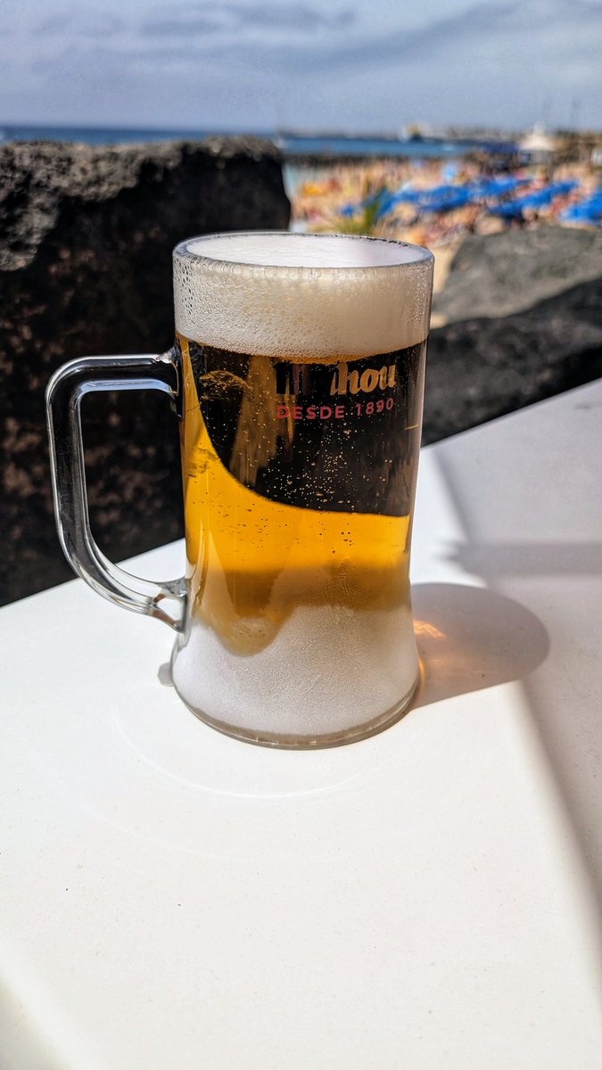 Mahou €3.90

Dorada Beach Bar.

Playa Dorada.

Much Needed. <a href="/PintsBeauty/">Pints Of Beauty</a>