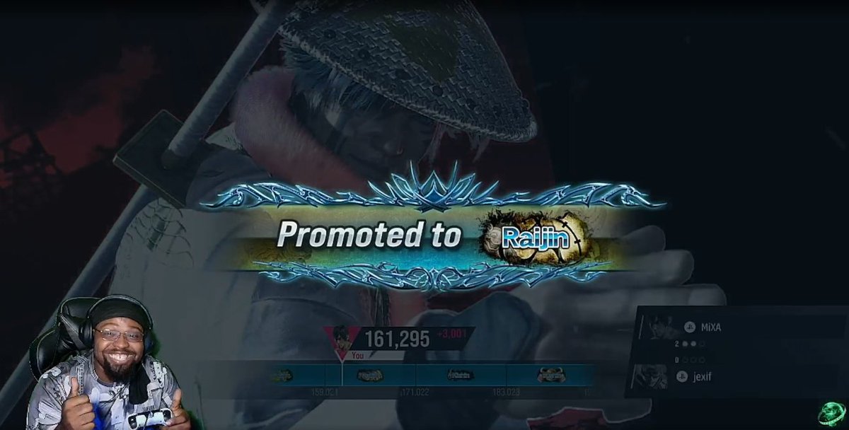 Woohoo Raijin 👍😁👍.

#TEKKEN8