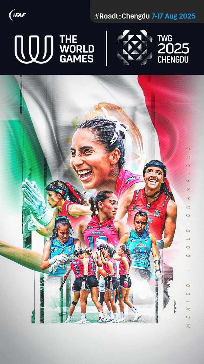 🎨🏈🔥 

Bravo à l’équipe de Flag Football Mexico ! 

Quel plaisir d’avoir accompagné <a href="/IFAFMedia/">Int’l Fed of American Football</a> sur ces quelques jours des <a href="/TheWorldGames/">The World Games</a> en Chine.

#smsports #FlagFootball 
👏 <a href="/FMFAOFICIALMX/">Federación Mexicana de Fútbol Americano A.C.</a>