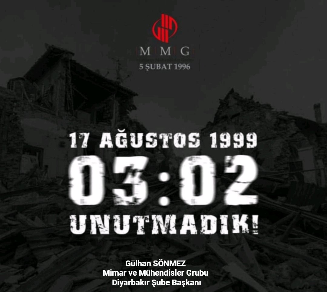 Unutmadık, Unutmayacağız..

#17Ağustos1999 'da yaşanan 7.4 büyüklüğündeki Marmara Depremi'nde hayatını kaybeden vatandaşlarımızı rahmetle anıyoruz.