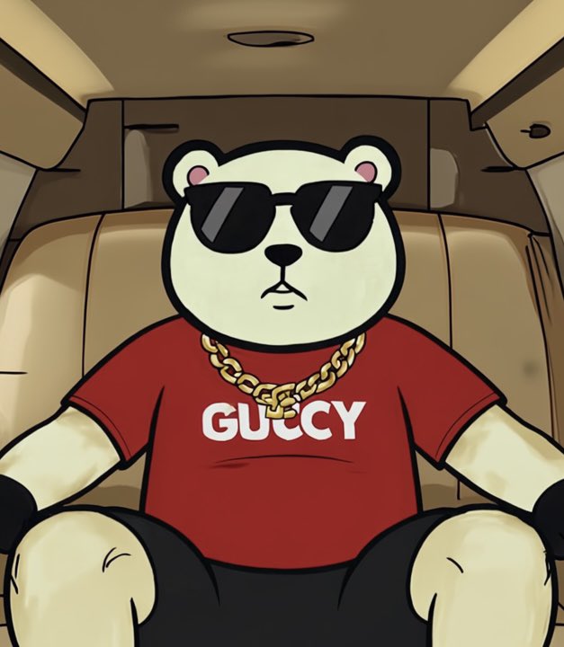 GuccyTheBear's tweet photo. The jungle is waking up… 🐻🔥
$GUCCY isn’t just a meme, it’s a MOVEMENT.
The bear is here to flex, to drip, to take over. 🚀
Don’t just watch. Be part of the chaos.
#Solana #Memecoin #GUCCY #OnlyUP https://t.co/77OEHiD8Yh