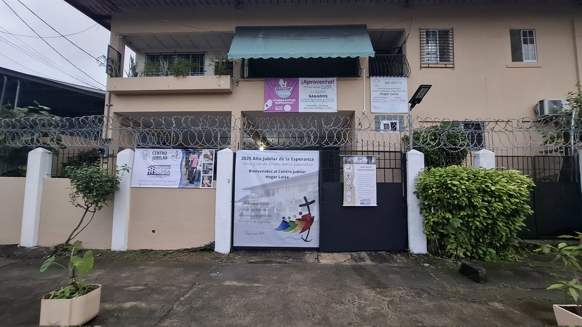 Hoy, domingo 17 de agosto, se instituye el Hogar Luisa como Obra Jubilar. A quienes vengan a colaborar aquí, se le concede indulgencia plenaria, luego de cumplir los pasos requeridos.