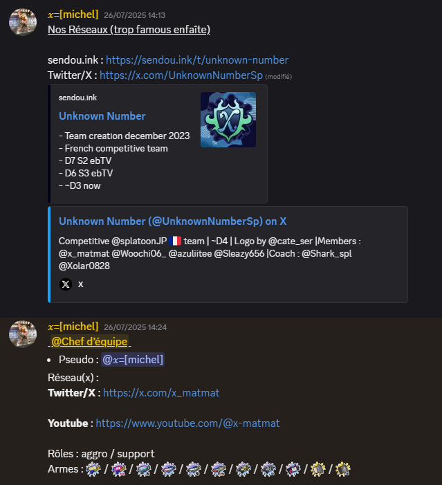 Unknown Number tweet media