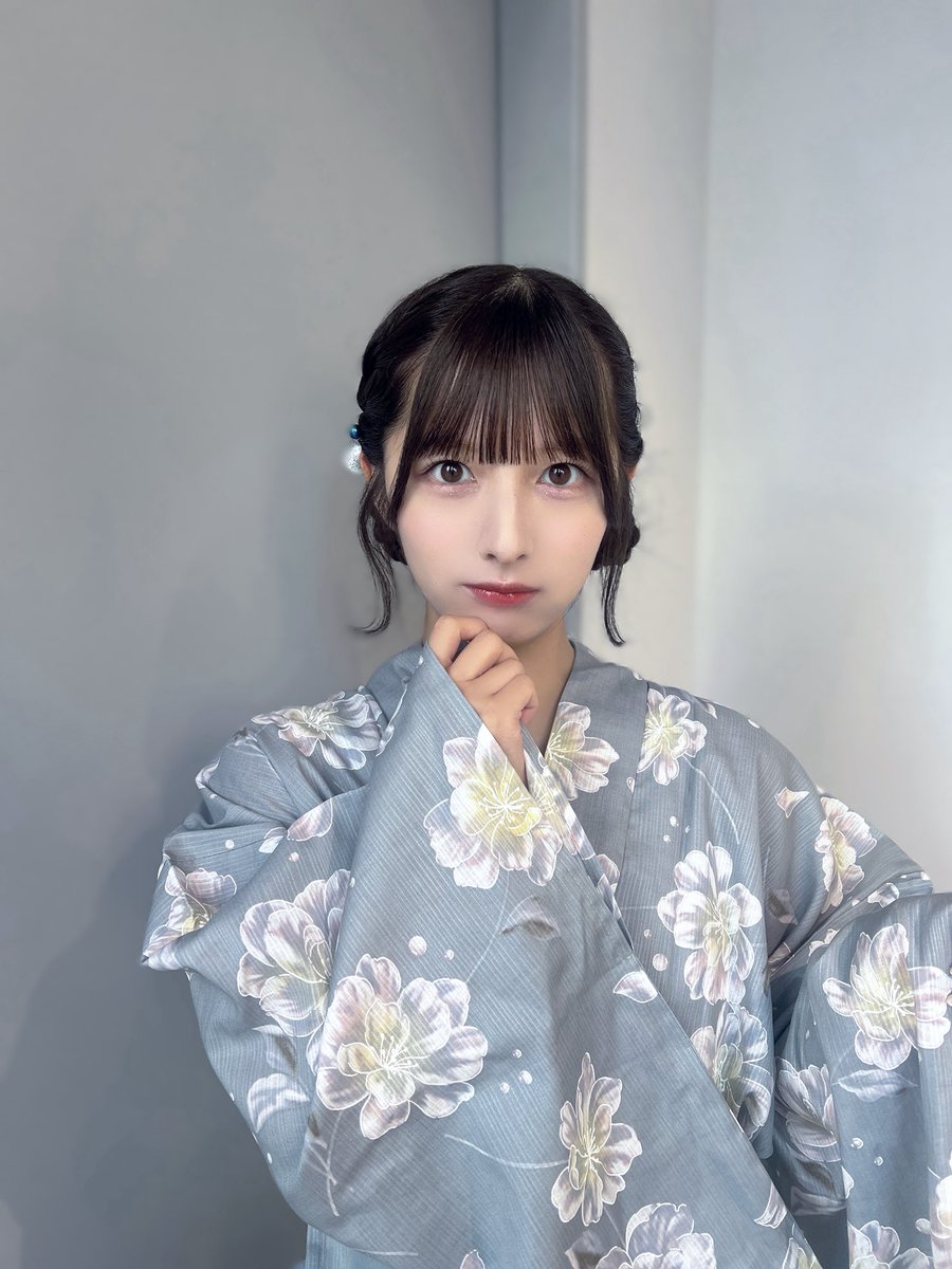 浴衣似合ってる、、、？かな？