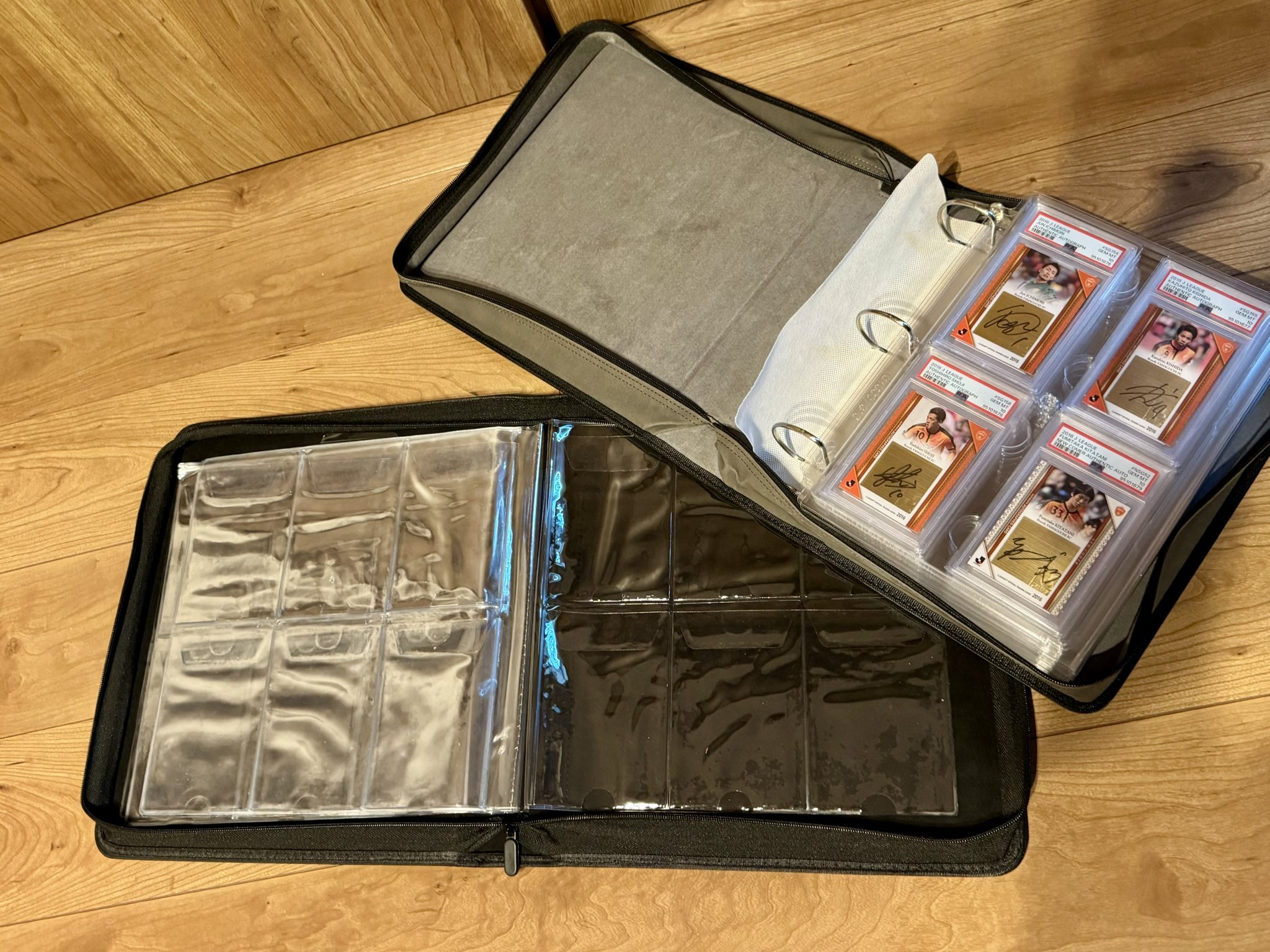 psa鑑定　コレクションファイル　２冊まとめ売り　おもちゃの神様 サプライ-おもちゃの神様 ローダー用カードファイル【PSA用
