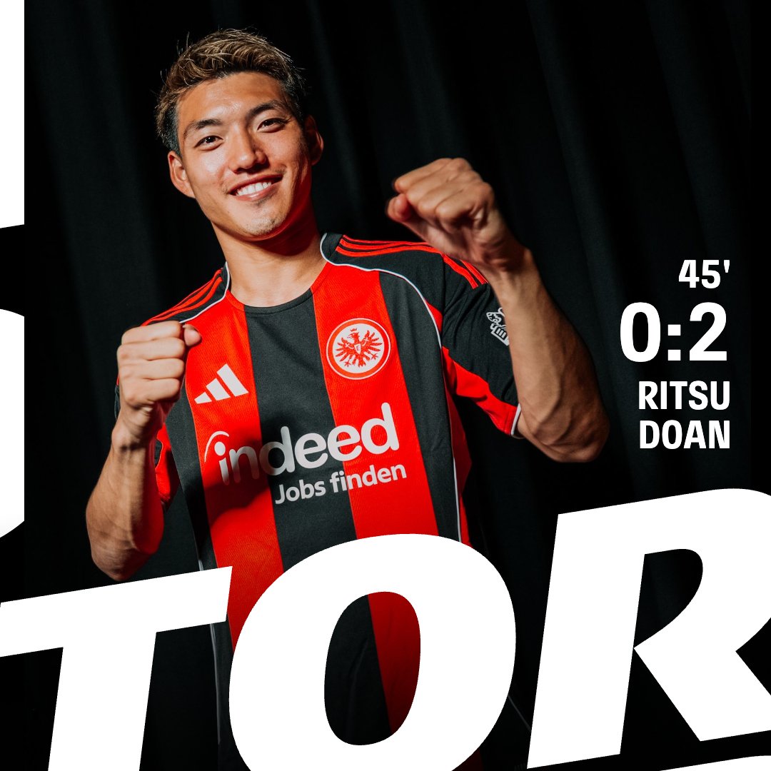 goal no. 1 🤝 <a href="/doan_ritsu/">Ritsu Doan/堂安 律</a> 😌
–––––
⏰ 45. | #FVESGE 0:2 | #SGE