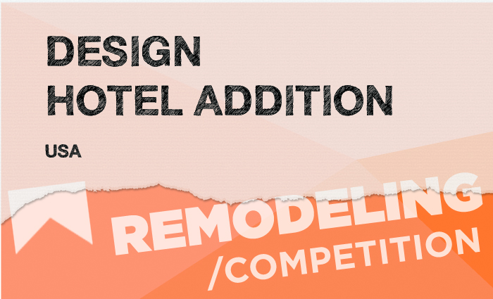 arcbazar's tweet photo. New REMODELING Design Competition at Arcbazar! 1-week design challenge for an «Historic Hotel Addition» project in the US. Deadline is 08/17/2025 https://t.co/UzgGeZPBkm https://t.co/eErLAWlHvC
