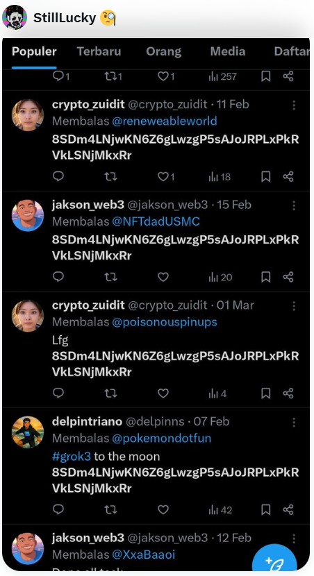 BTCLottoLLC's tweet photo. 🚨BREAKING: With help/support @gufronmmm(CONGRATS!), we’ve traced the heist to 8SDm4L…MkxRr. Same recipients minutes after the BCLOTTO drain via the same program—on-chain proof. Reported aliases @nikolasxbt @crypto_zuidit @delpinns @xxabaaoi. Evidence sent to exchanges. #BCLOTTO https://t.co/3XObsZJ2SW
