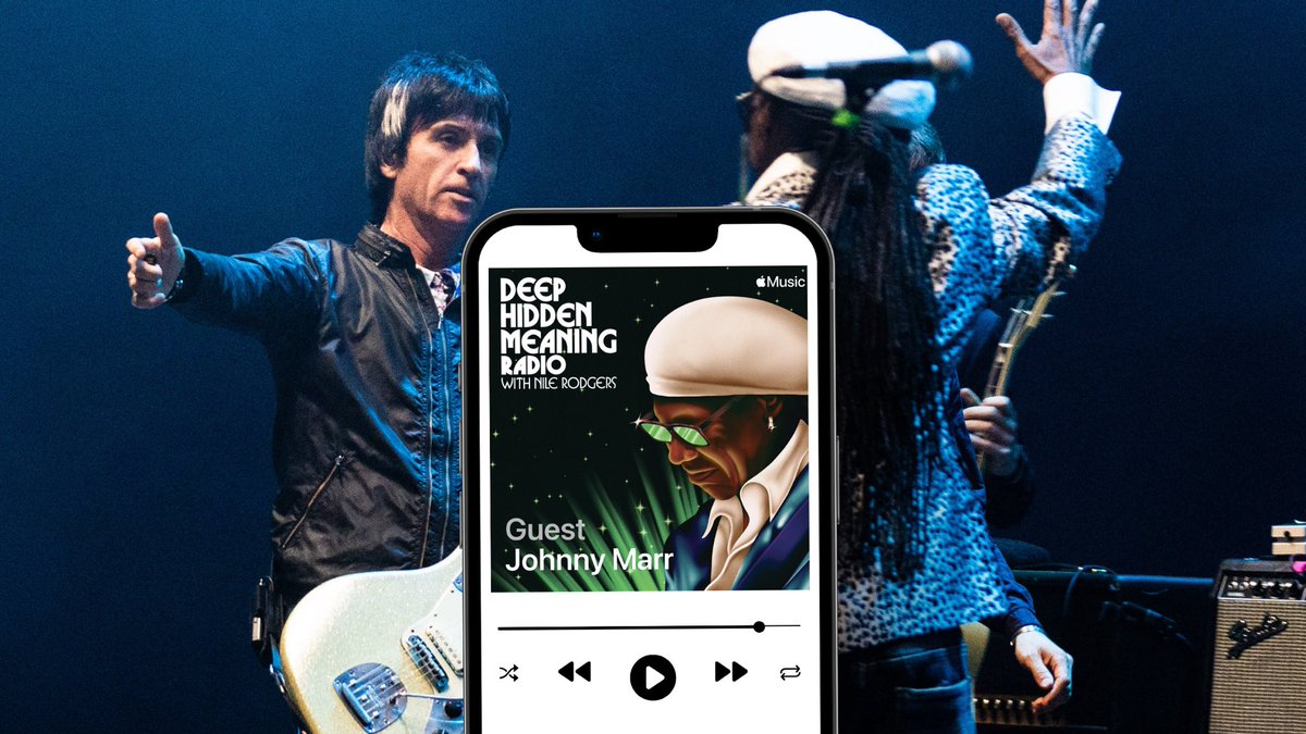 The Marr Parade (@themarrparade) on Twitter photo 🎧 <a href="/Johnny_Marr/">Johnny Marr</a> is a guest on the latest episode of <a href="/nilerodgers/">Nile Rodgers</a>’s Deep Hidden Meaning Radio show. You can access it on @applepodcasts: podcasts.apple.com/gb/podcast/dee… 🎧 <a href="/Johnny_Marr/">Johnny Marr</a> is a guest on the latest episode of <a href="/nilerodgers/">Nile Rodgers</a>’s Deep Hidden Meaning Radio show. You can access it on @applepodcasts: podcasts.apple.com/gb/podcast/dee…