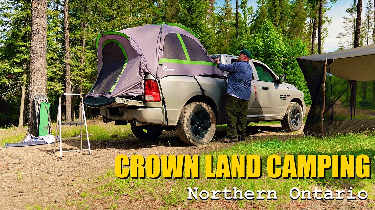 Join me as I head to Northern Ontario’s Backcountry to do some Truck Tent Camping. Watch it here 👉🏻 youtu.be/pYfNeJ9MvnI?si…