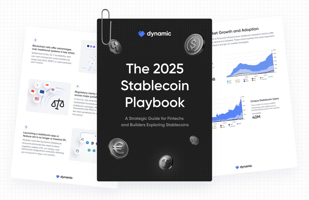 Stablecoin'ler tarafında gelişmeler hızla devam ederken bu raporu okumakta fayda var.

dynamic.xyz/2025-stablecoi…

Rapor için teşekkürler <a href="/dynamic_xyz/">Dynamic</a>