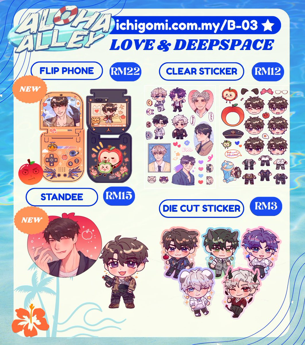 Seichi ✧ 🍉 @ 哥哥 大LOVE 🍎 (@seichimi) on Twitter photo My catalogue for <a href="/animangaki/">AniManGaki</a> ! 🌊☀️
Gege is officially my branding 🍎 Aloooha
📍Booth: B03
📆 Aug 22-24 @ MIECC
💌 DM or Reply to preorder
Fandoms: LNDS…Caleb, PRSK, Homicipher, TWST +more!!
✦ #animangaki #Animangaki2025 #amg2025 ✦
(1/3) My catalogue for <a href="/animangaki/">AniManGaki</a> ! 🌊☀️
Gege is officially my branding 🍎 Aloooha
📍Booth: B03
📆 Aug 22-24 @ MIECC
💌 DM or Reply to preorder
Fandoms: LNDS…Caleb, PRSK, Homicipher, TWST +more!!
✦ #animangaki #Animangaki2025 #amg2025 ✦
(1/3)