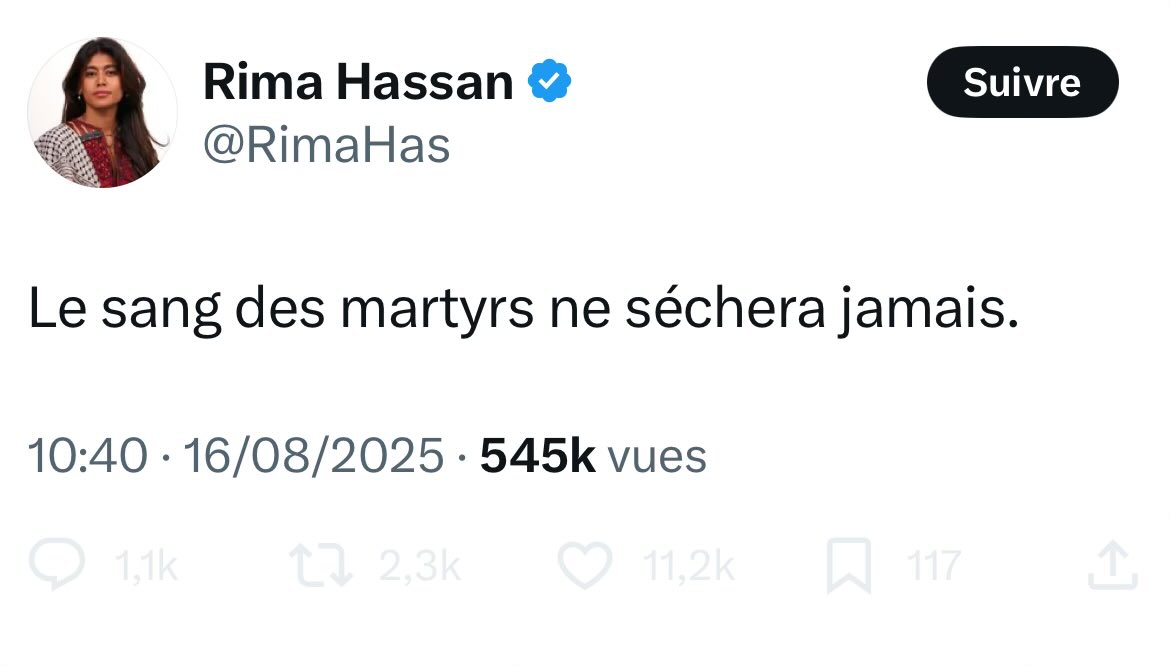 Oui
Le père Hamel,le colonel Beltrame. Jonathan Sandler,Myriade Monsonego,Ilan Halimi,Wolinski,Charb,Honoré, Tignous,Oncle Bernard,le commandant Salvaing,sa jeune femme,les deux jeunes femmes égorgées a Nice,les dizaines de personnes écrasées a Nice,les dizaines de personnes 1