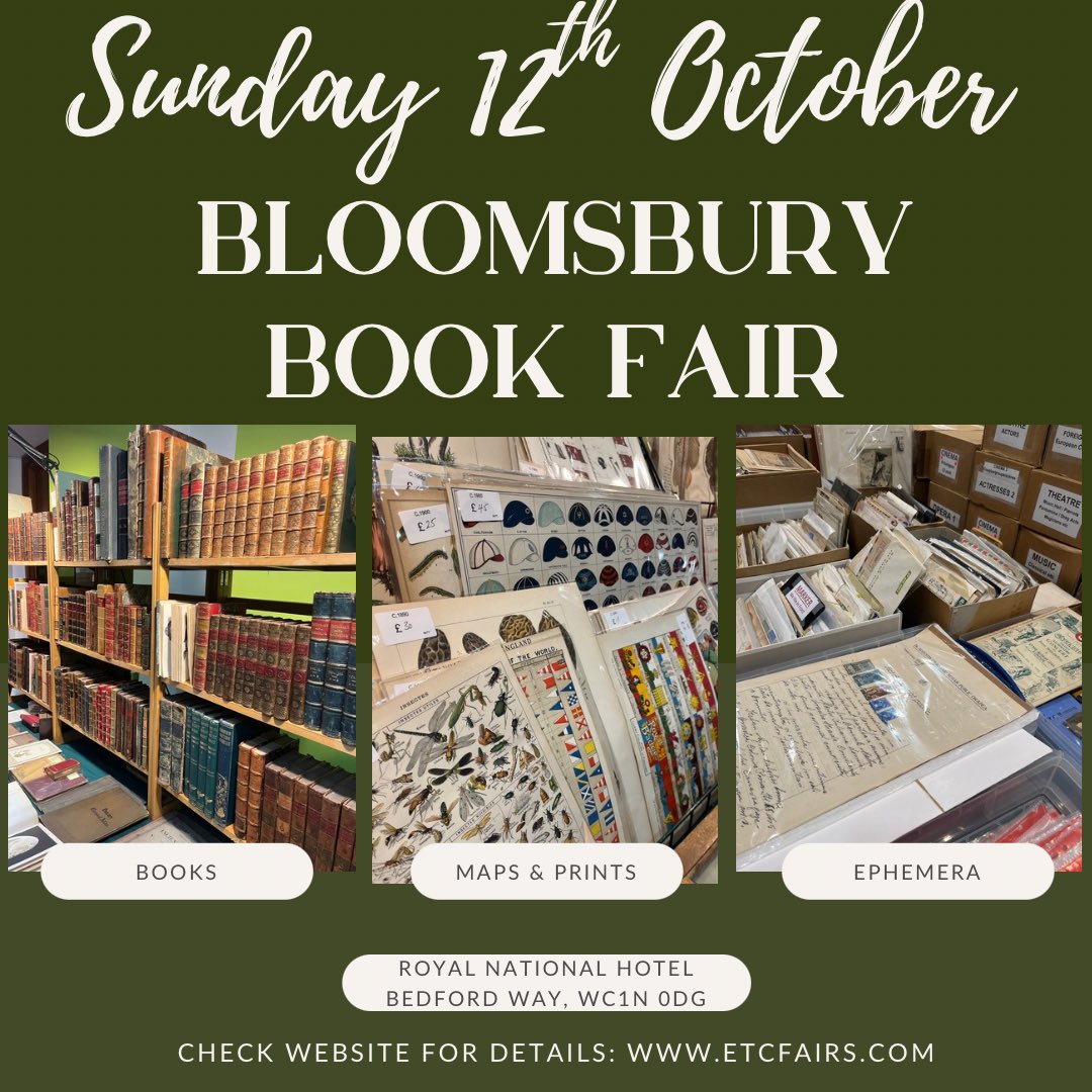 September 7th cancelled but autumn and winter events going ahead at the Royal National Hotel! Check website for details about r sign up to our newsletter for details