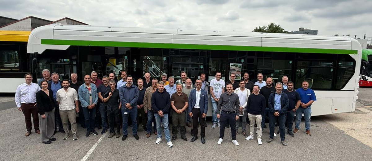 Wrightbus recently hosted 12 German bus operators at its Brühl service centre facility to discuss decarbonisation options as it continues with its European expansion. 

cbwmagazine.com/wrightbus-show…