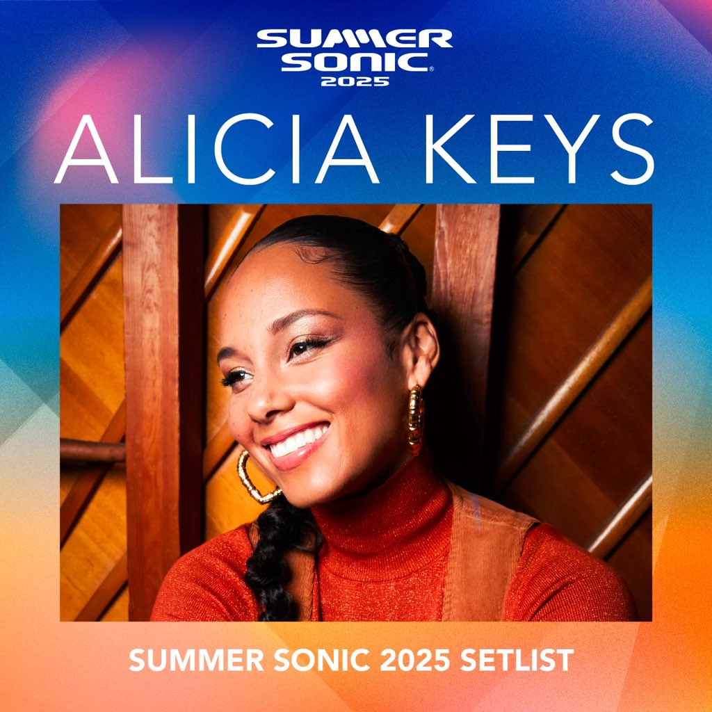 新品 L アリシア・キーズ Alicia keysツアー サマソニ 長袖 ソニーミュージック洋楽 🌞 on X: