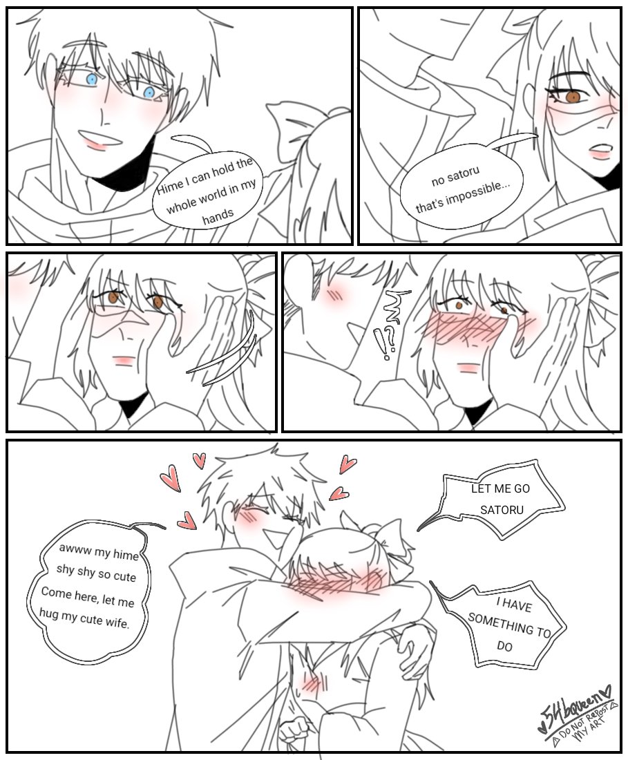 Utahime is shy shy🙈🤭💗

 #gojohime #gouta