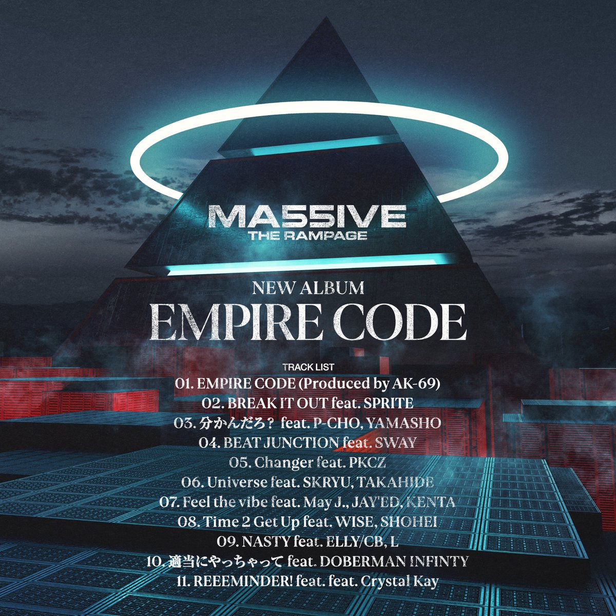 ma55iveofficial's tweet photo. MA55IVE THE RAMPAGE
2nd Album「EMPIRE CODE」

Track List

👑https://t.co/MY3ththpbg

#MA55IVE #THERAMPAGE https://t.co/JIasF6M72W