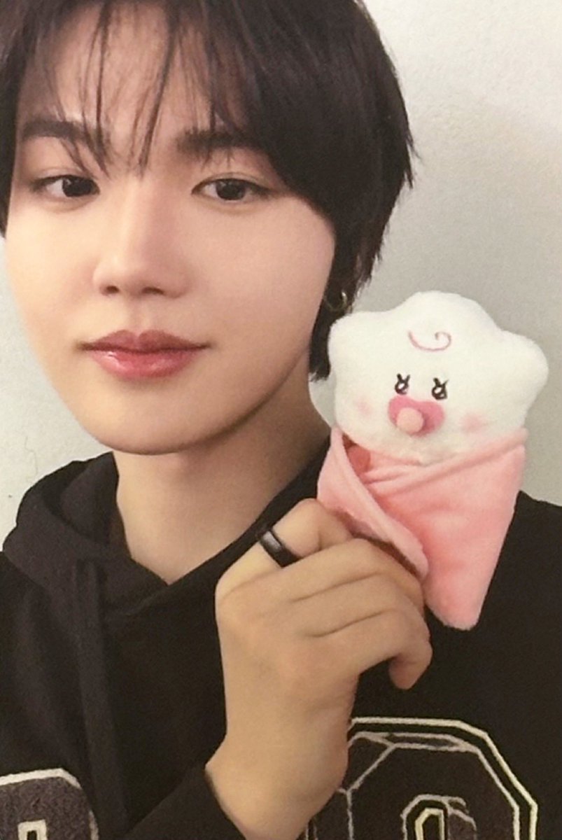 chocoddo's tweet image. 도영 with 베이비 솜이☁️🍼