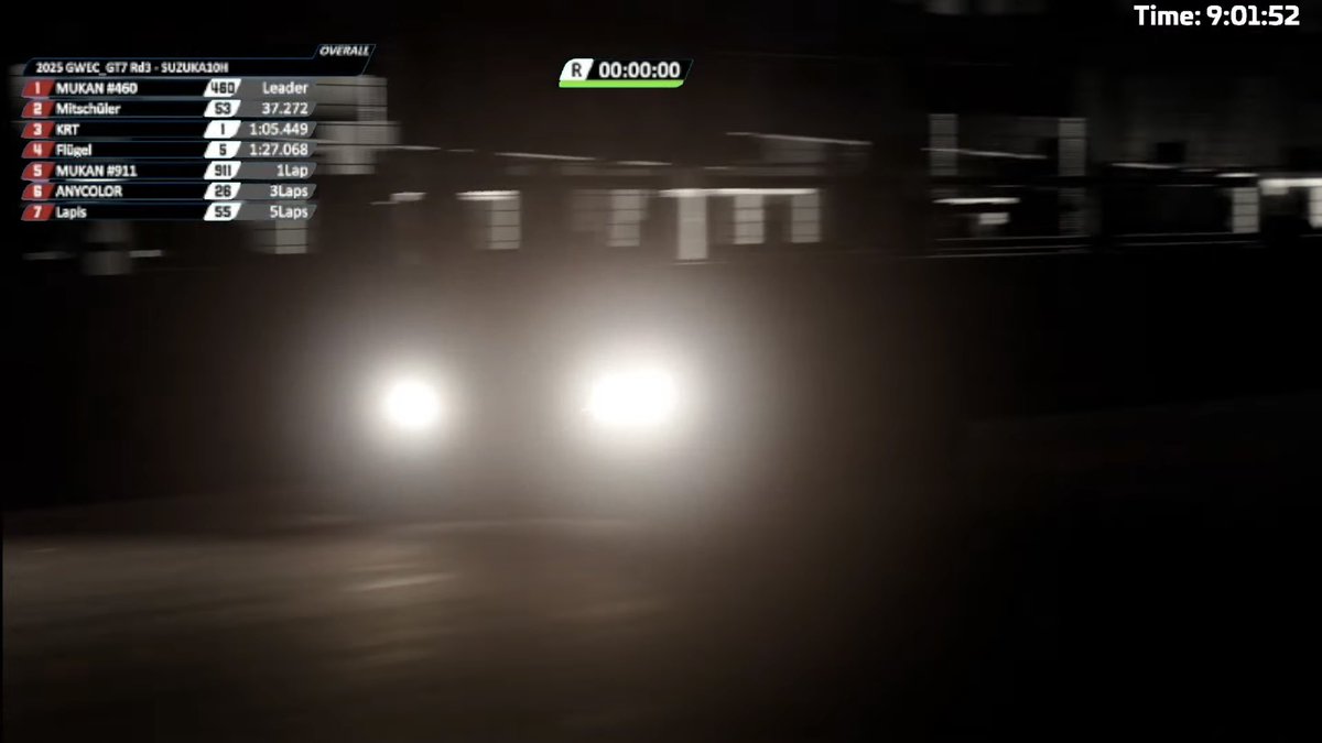 🇯🇵Round.3 SUZUKA 10HOURS FINAL
AFTER 10:00.00/ 10:00.00 HOURS

- DRIVER
🇯🇵K. Ishino / Speedy

We Are The Series Champion 👑

#MitsWIN💪🐈‍⬛｜#GWEC_GT7