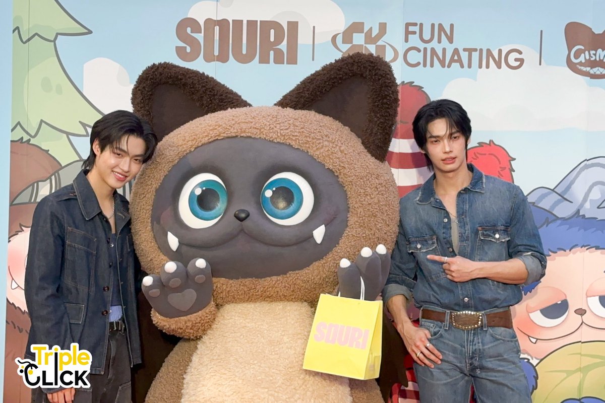 TripleclickTH's tweet photo. “วิน เมธวิน และ มิค เมธัส” หลังสัมภาษณ์สื่อมวลชน ในงาน “FUNCINATING Gismo x Souri”

#GISMOW_Meets_SOURI 
#winmetawin #mickmetas 
#Funcinating #Gismow
#GISMOWxWinMick https://t.co/2jB6dHC2vu