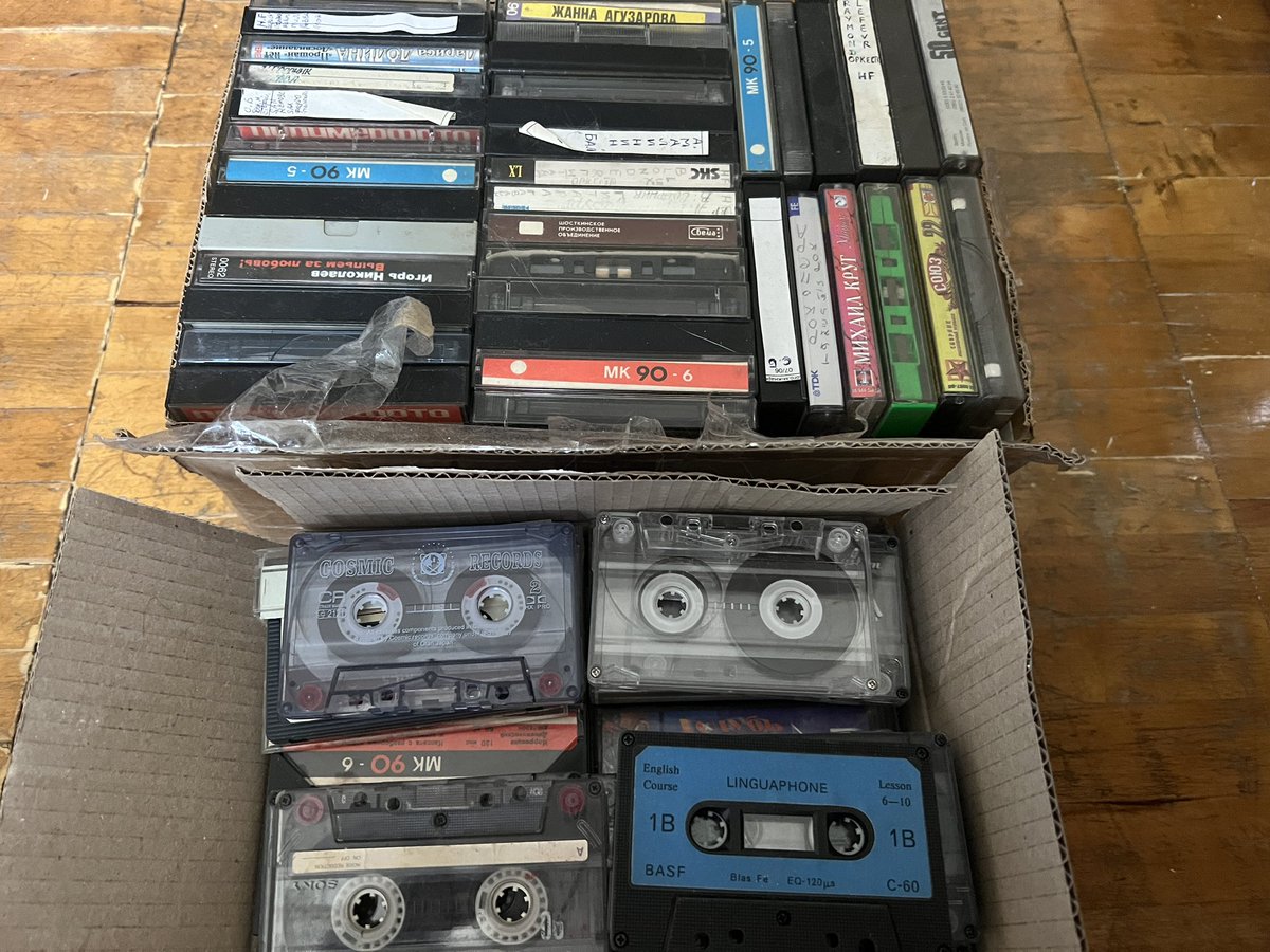 115 касет невідомого меломана, з яких я спробую зробити зовсім іншу музику